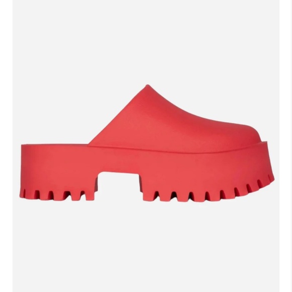 Jeffrey Campbell Clogge in Red NIB - Picture 4 of 9